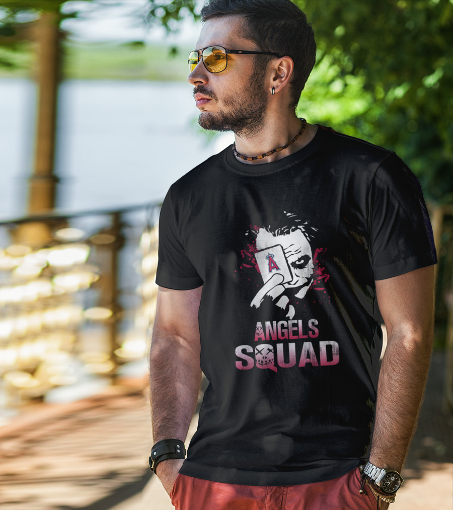 Angels Squad Joker Los Angeles Fans T-Shirt