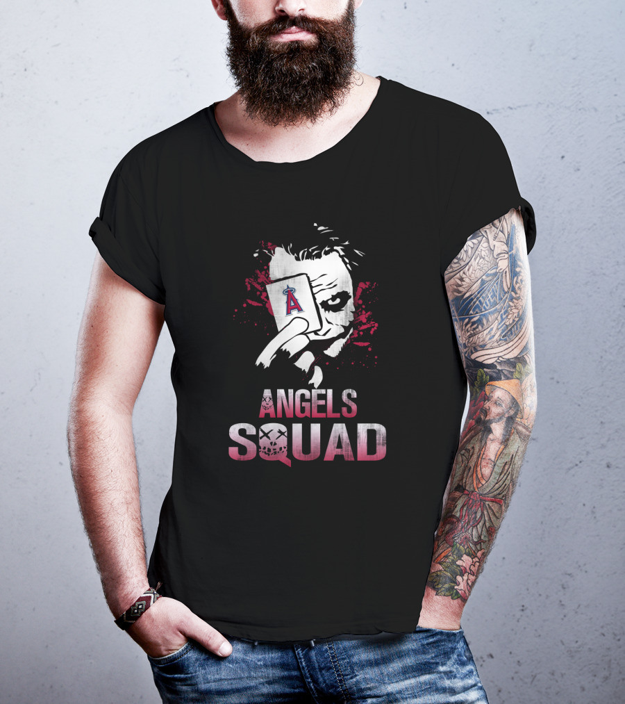 Angels Squad Joker Los Angeles Fans T-Shirt