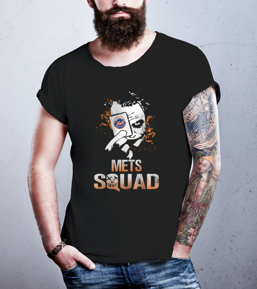 Mets Squad Joker Card Fan T-Shirt