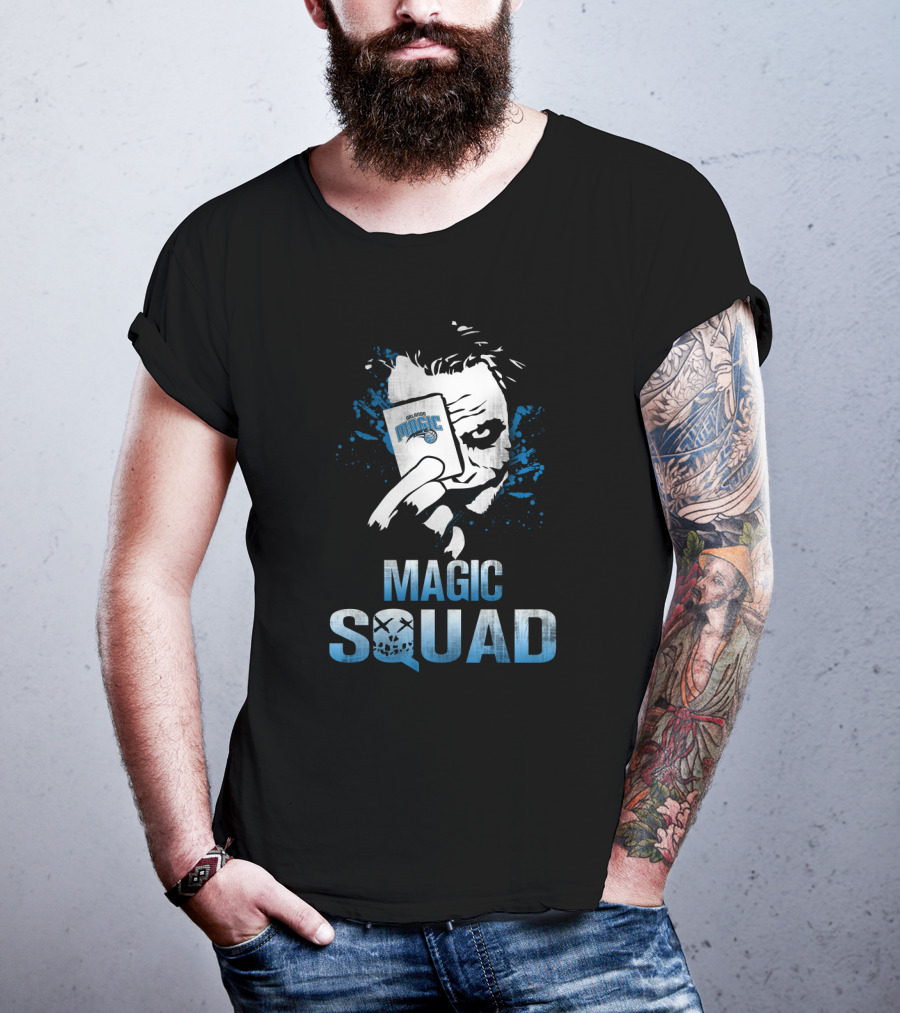 Magic Squad Joker Card With Orlando Magic T-Shirt