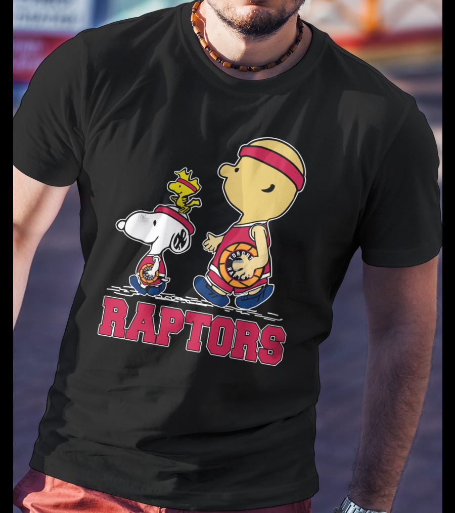 Snoopy Toronto Raptors Woodstock Raptor Fans T-Shirt