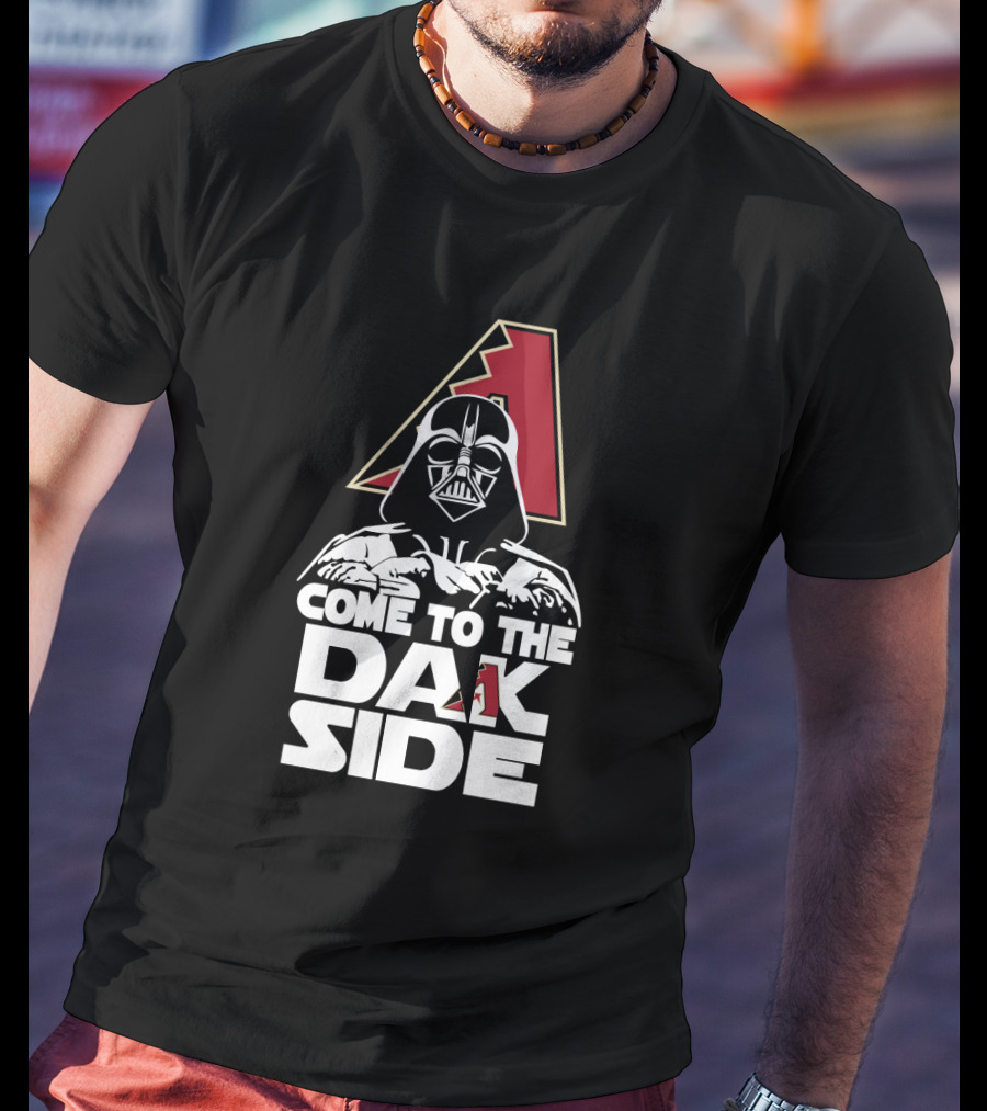 Darth Vader Come To The Dark Side Arizona Diamondbacks T-Shirt