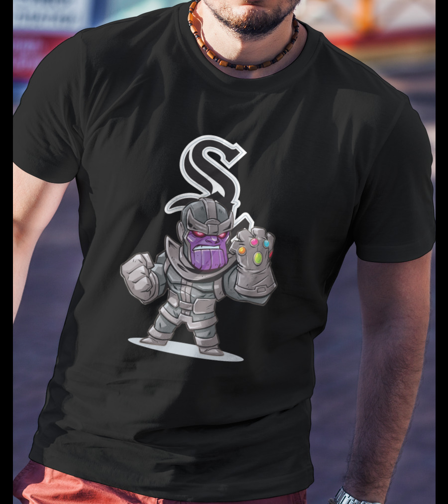 Thanos Chicago White Sox Fan Mashup T-Shirt