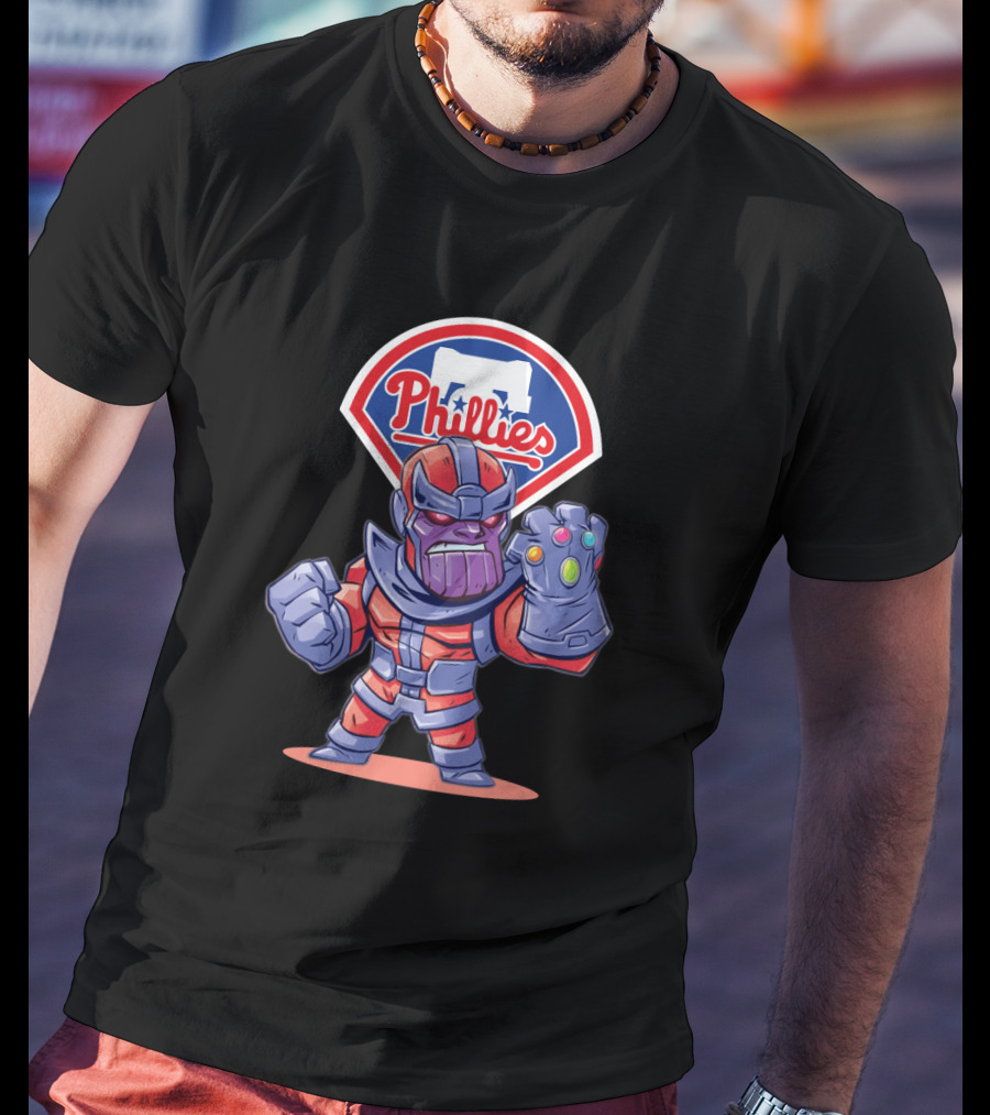 Thanos Philadelphia Phillies Fans Mashup T-Shirt