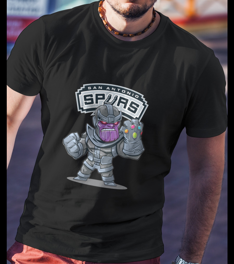 Thanos San Antonio Spurs Crossover T-Shirt