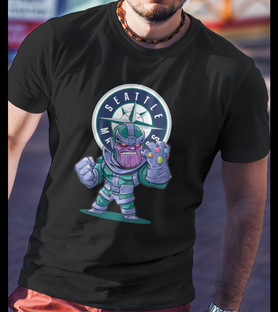 Seattle Mariners Thanos Mashup T-Shirt