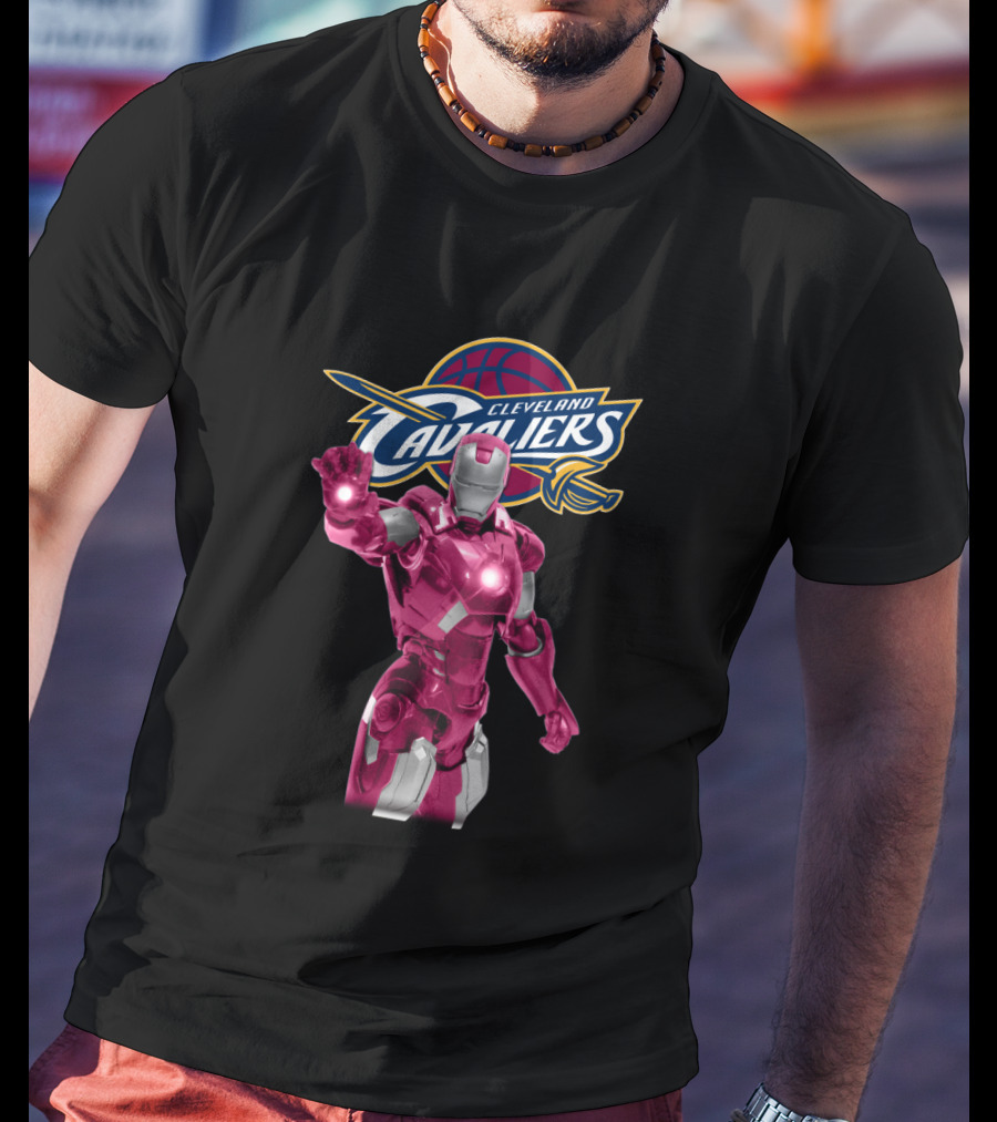 Cleveland Cavaliers Iron Man Basketball Crossover For Fans T-Shirt