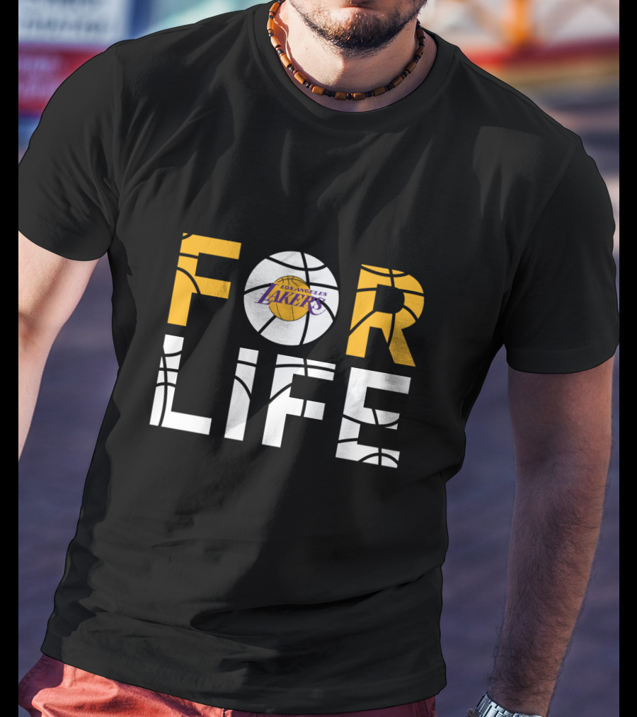 Los Angeles Lakers Basketball Fan For Life T-Shirt