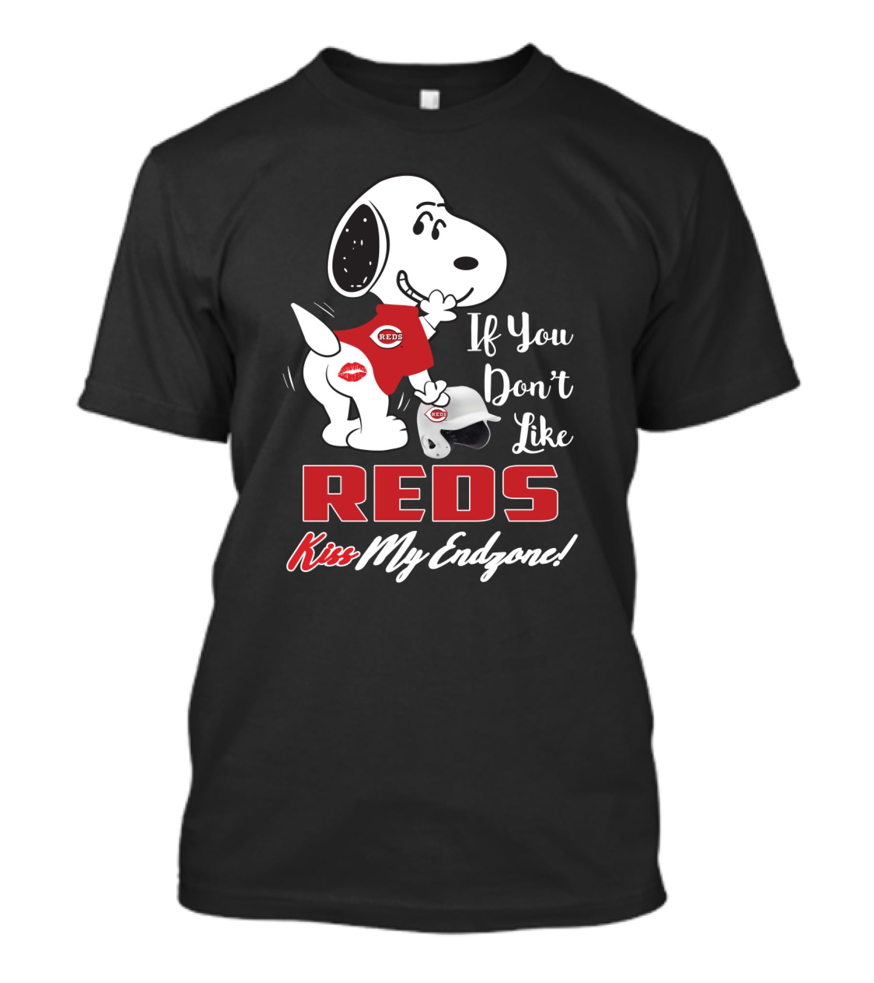 If You Don't Like Reds Kiss My Endzone T-Shirt