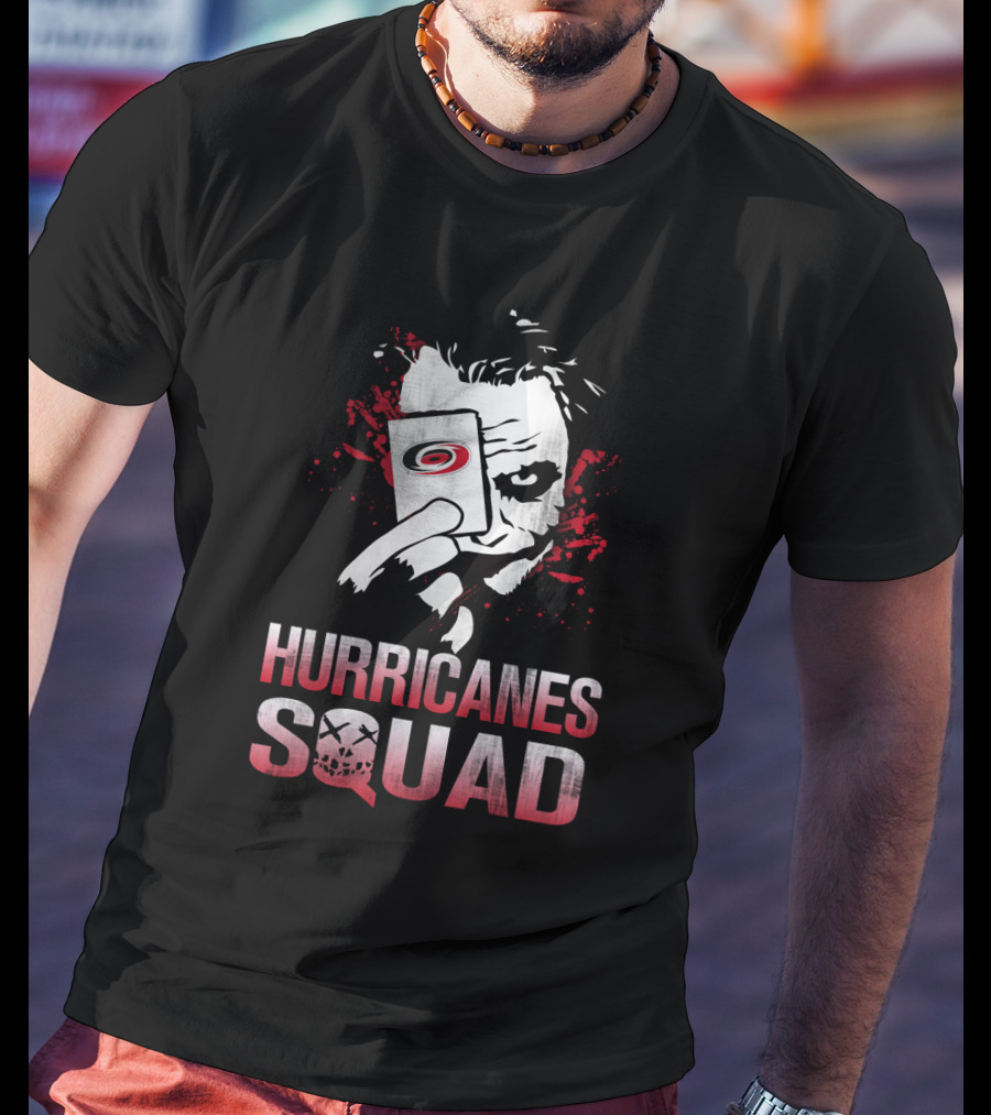 Hurricanes Squad Joker Card Carolina Hurricanes Fan T-Shirt