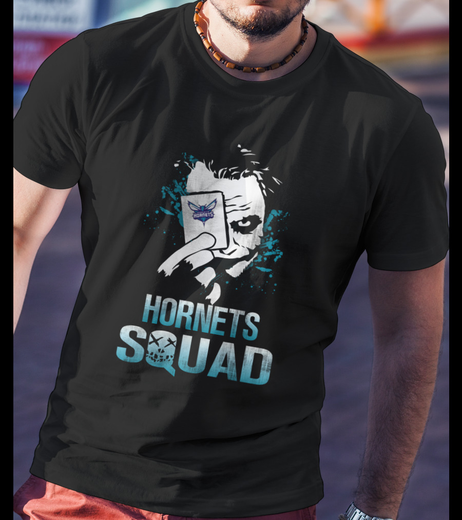 Hornets Squad Charlotte Hornets Joker Card T-Shirt