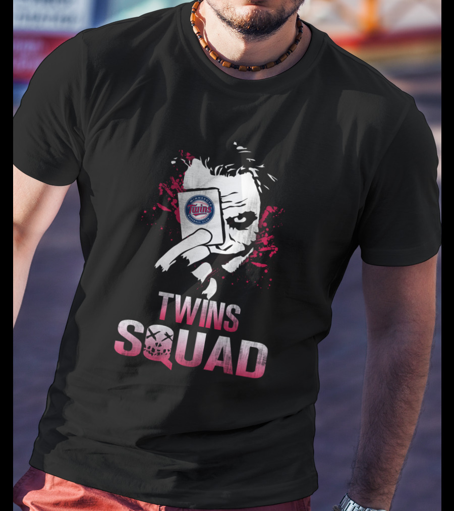Twins Squad Joker Playing Card Minnesota Twins Fans T-Shirt