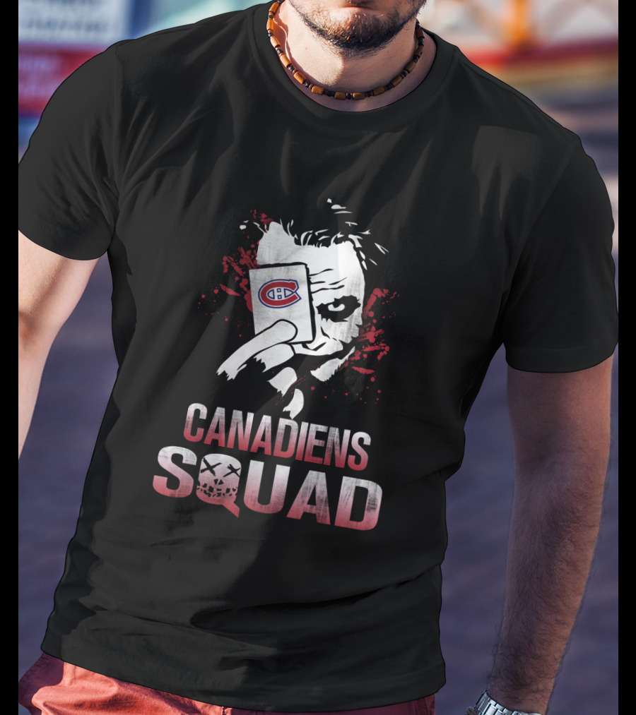 Canadiens Squad Joker Montreal Canadiens Fans T-Shirt