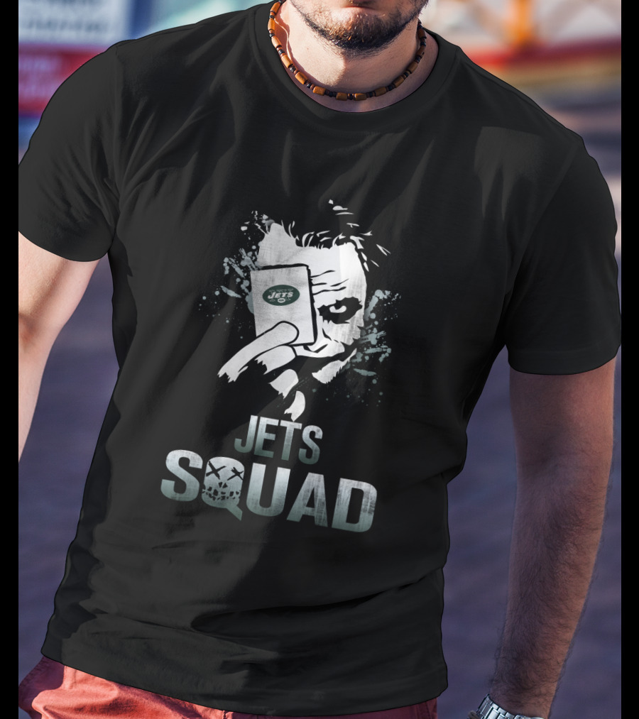 Jets Squad Joker Card New York Jets Fans T-Shirt