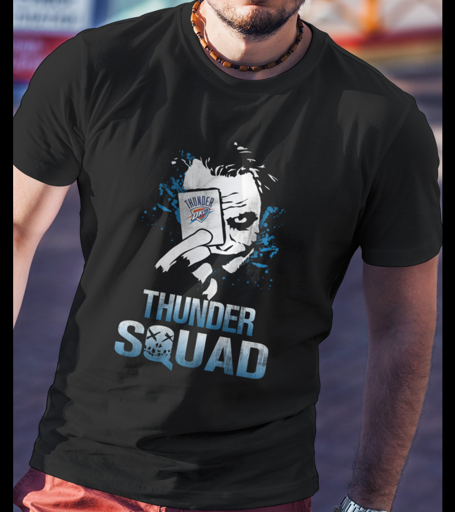 Thunder Squad Joker Thunder Okc Fans T-Shirt