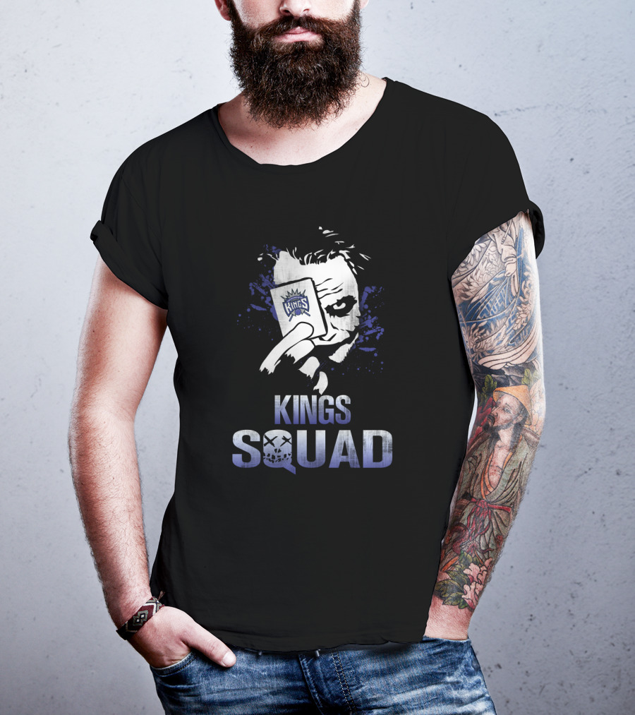 Kings Squad Joker Sacramento Kings Fans T-Shirt