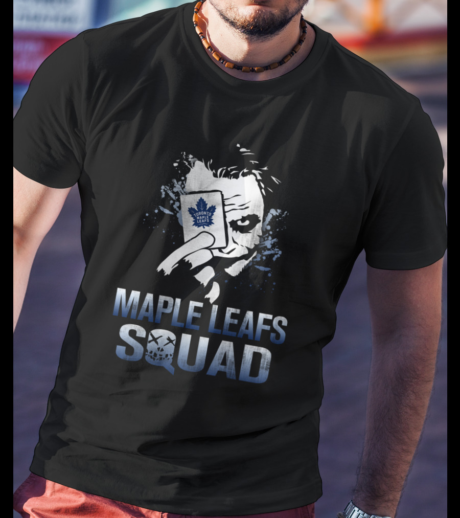 Maple Leafs Squad Joker Card Toronto Hockey Fans T-Shirt