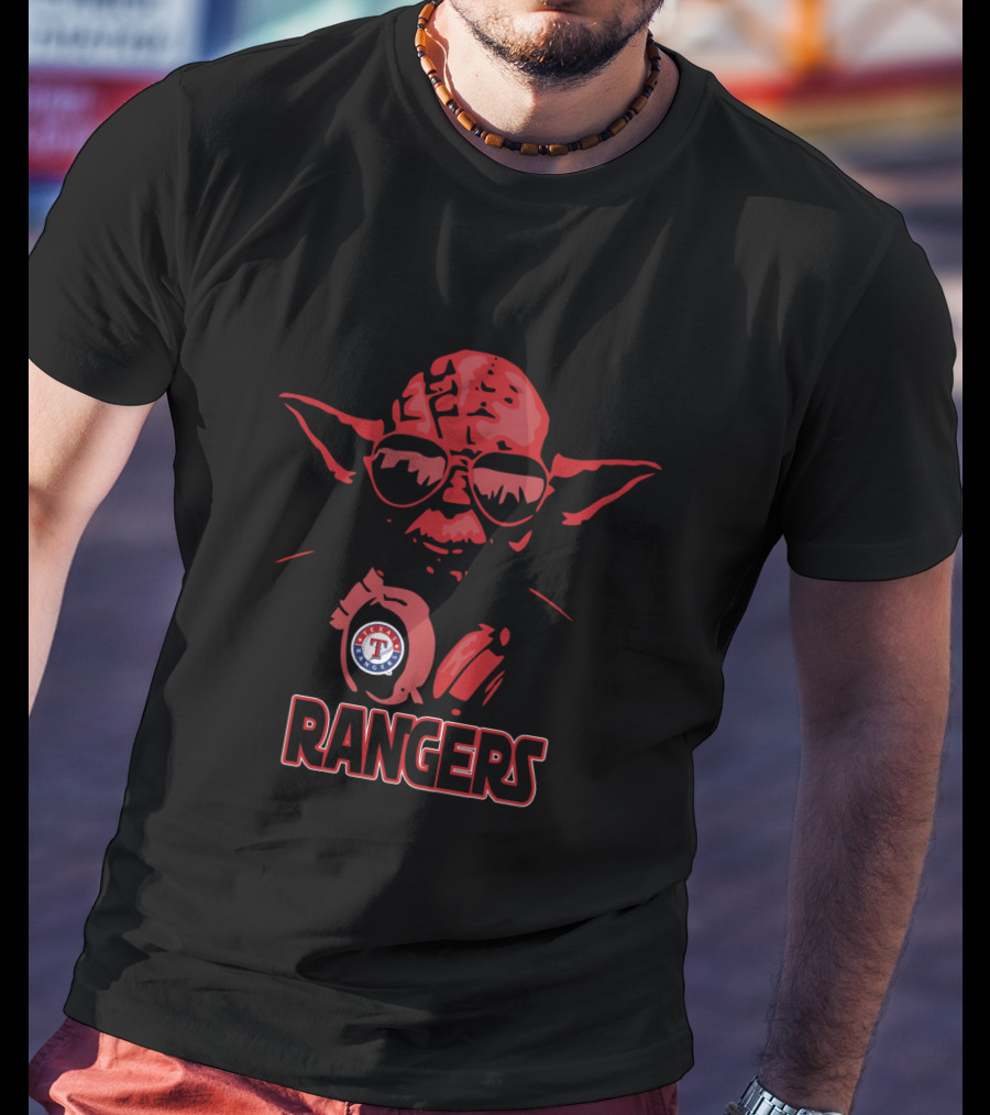 Yoda Rangers Star Wars Texas Fans T-Shirt