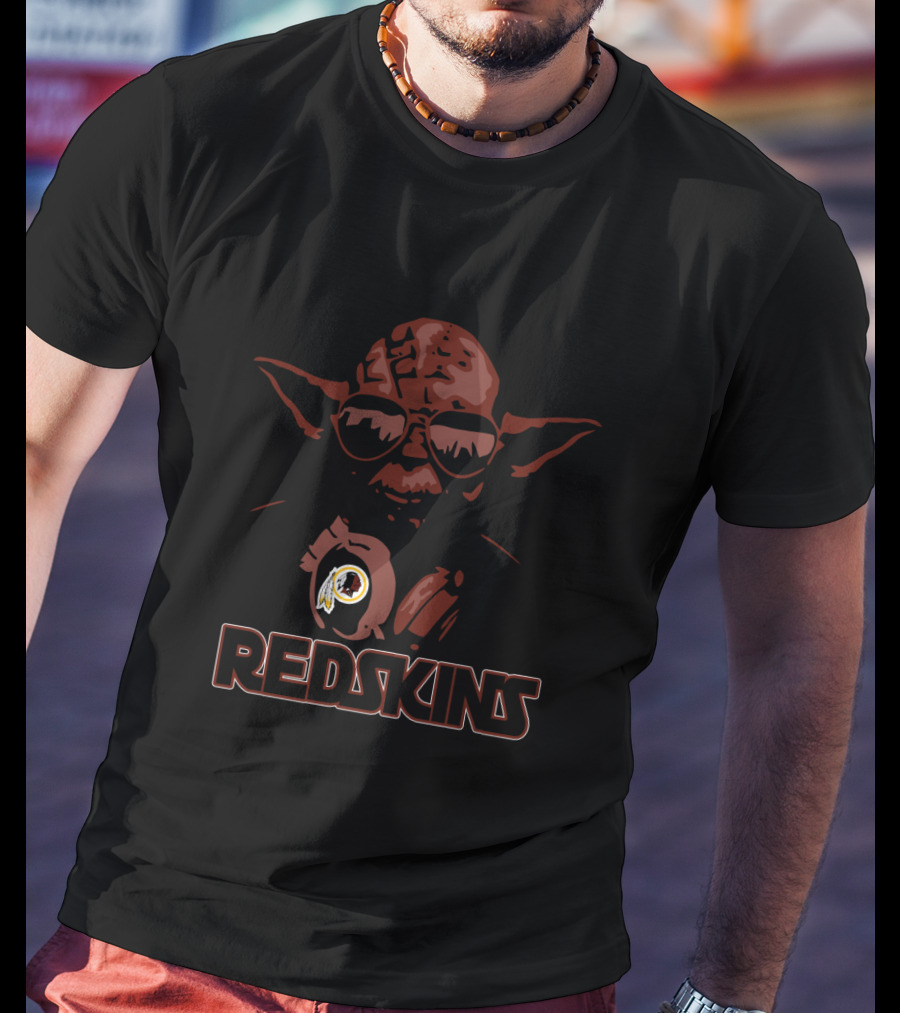 Yoda Redskins Fans Parody Crossover T-Shirt