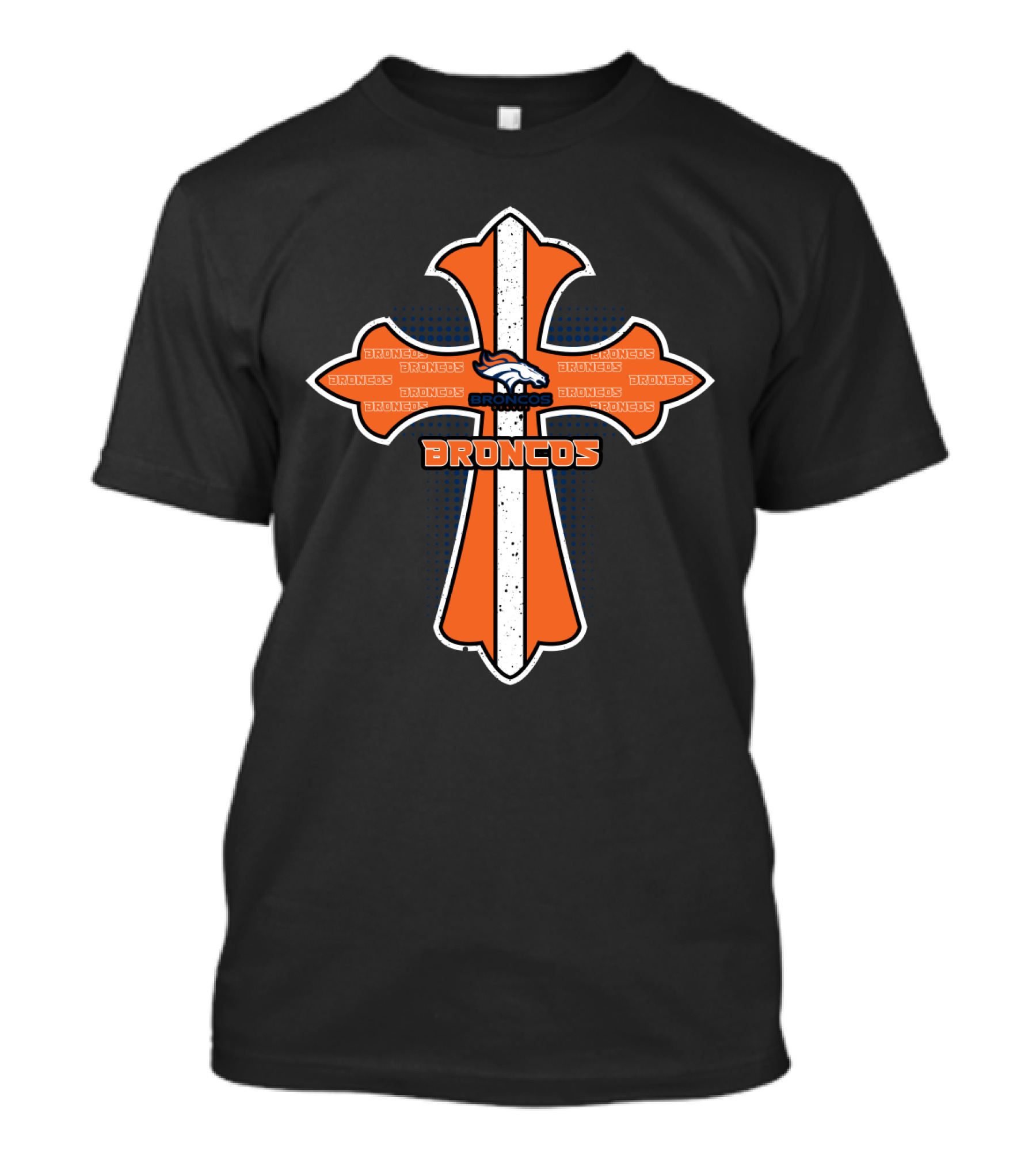 Broncos Cross For Jesus Fans Denver Broncos T-Shirt