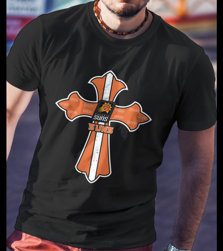 Phoenix Suns Cross Christian Faith Fans T-Shirt