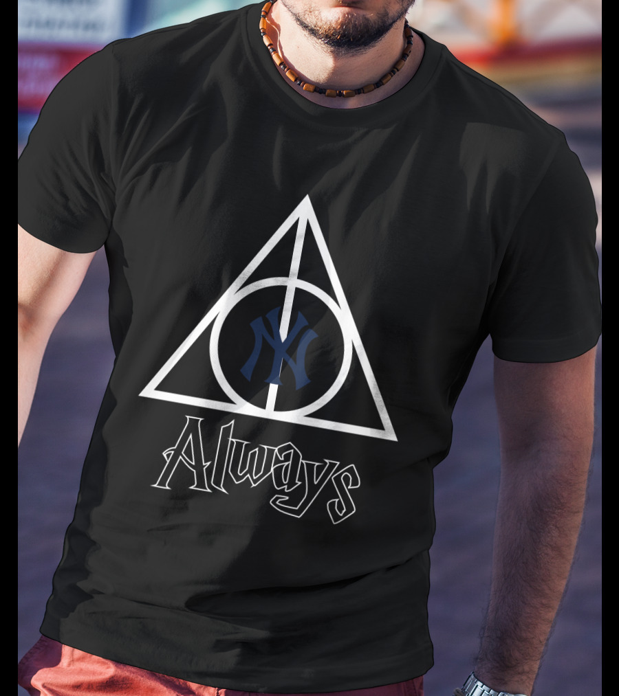 Always Deathly Hallows New York Yankees T-Shirt