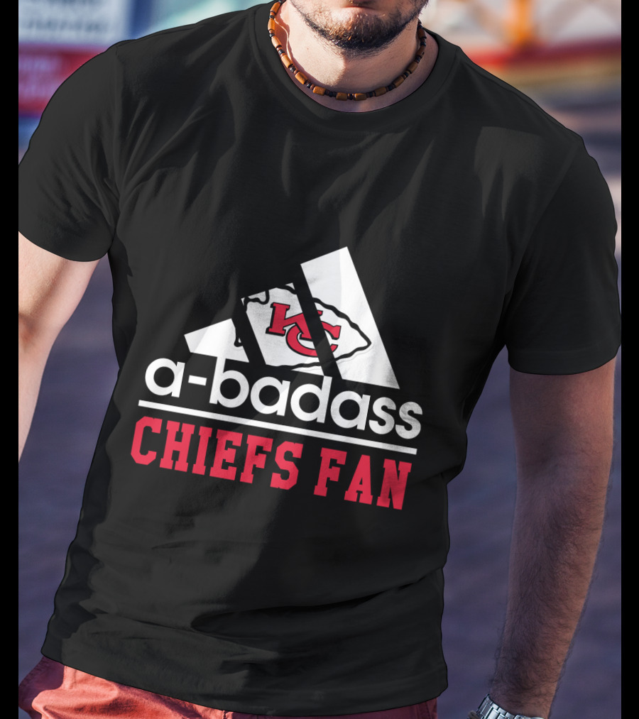 A-Badass Chiefs Fan Kansas City Chiefs T-Shirt