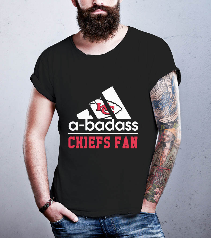 A-Badass Chiefs Fan Kansas City Chiefs T-Shirt