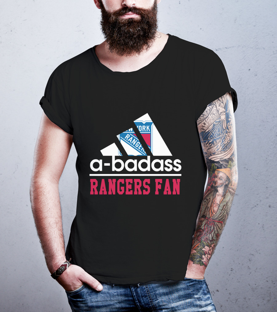 A-Badass New York Rangers Fan T-Shirt