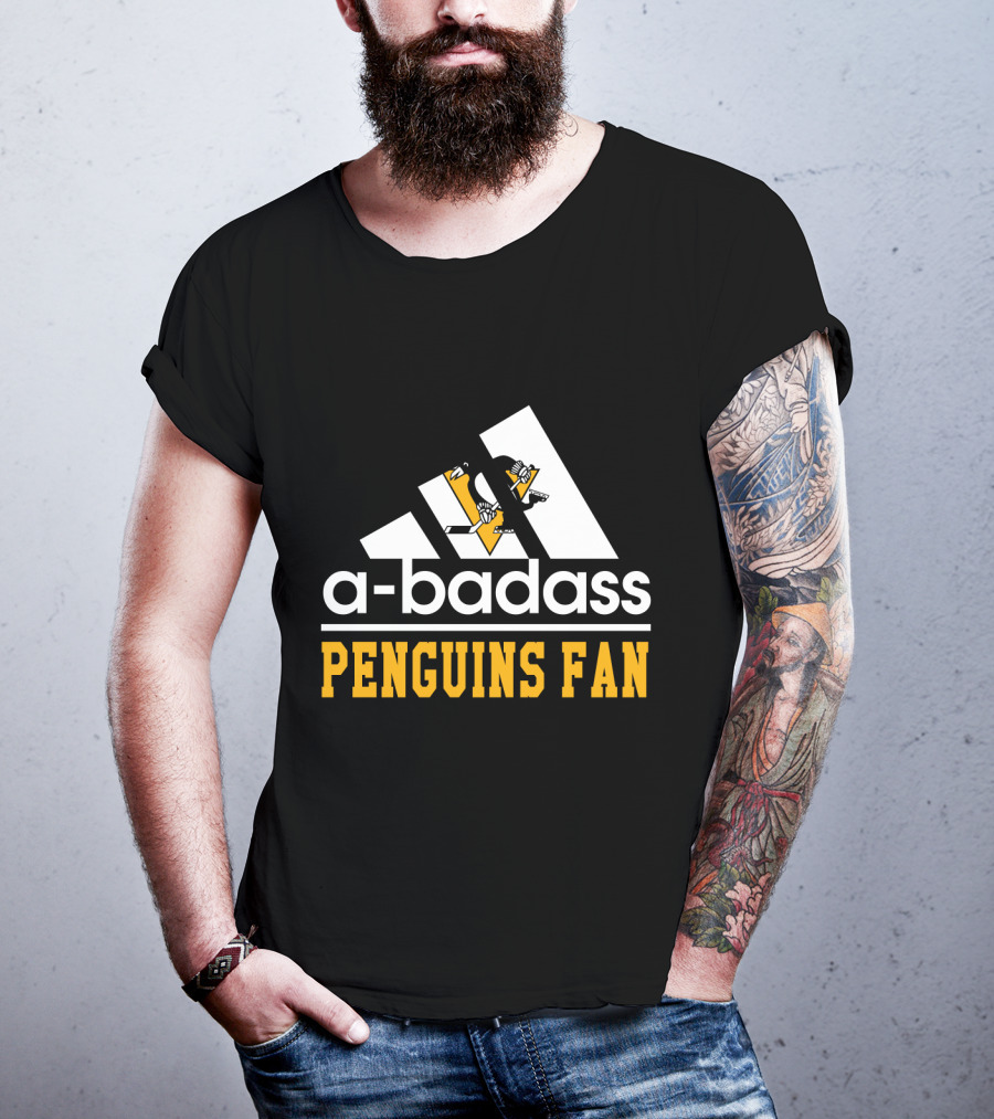 Pittsburgh Penguins Fan A-Badass T-Shirt