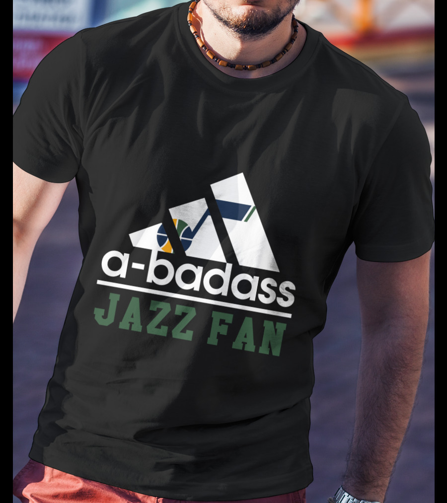 A-Badass Jazz Fan Utah Jazz T-Shirt