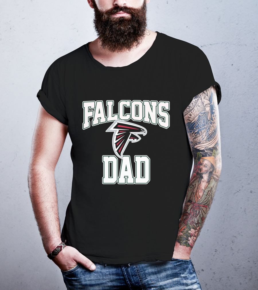 Falcons Dad Atlanta Falcons Father's Day T-Shirt
