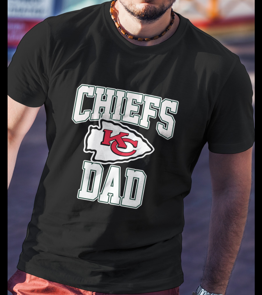 Chiefs Dad Kansas City Father's Day T-Shirt