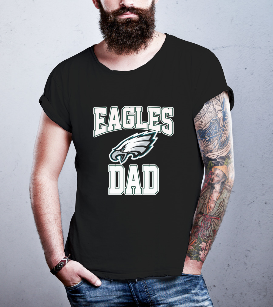 Philadelphia Eagles Dad Father's Day Eagles Dad T-Shirt