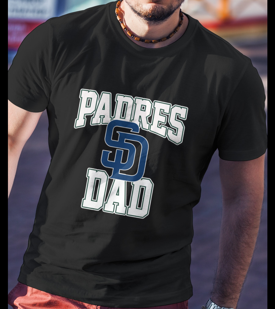 Padres Dad San Diego Baseball Fan Gear T-Shirt