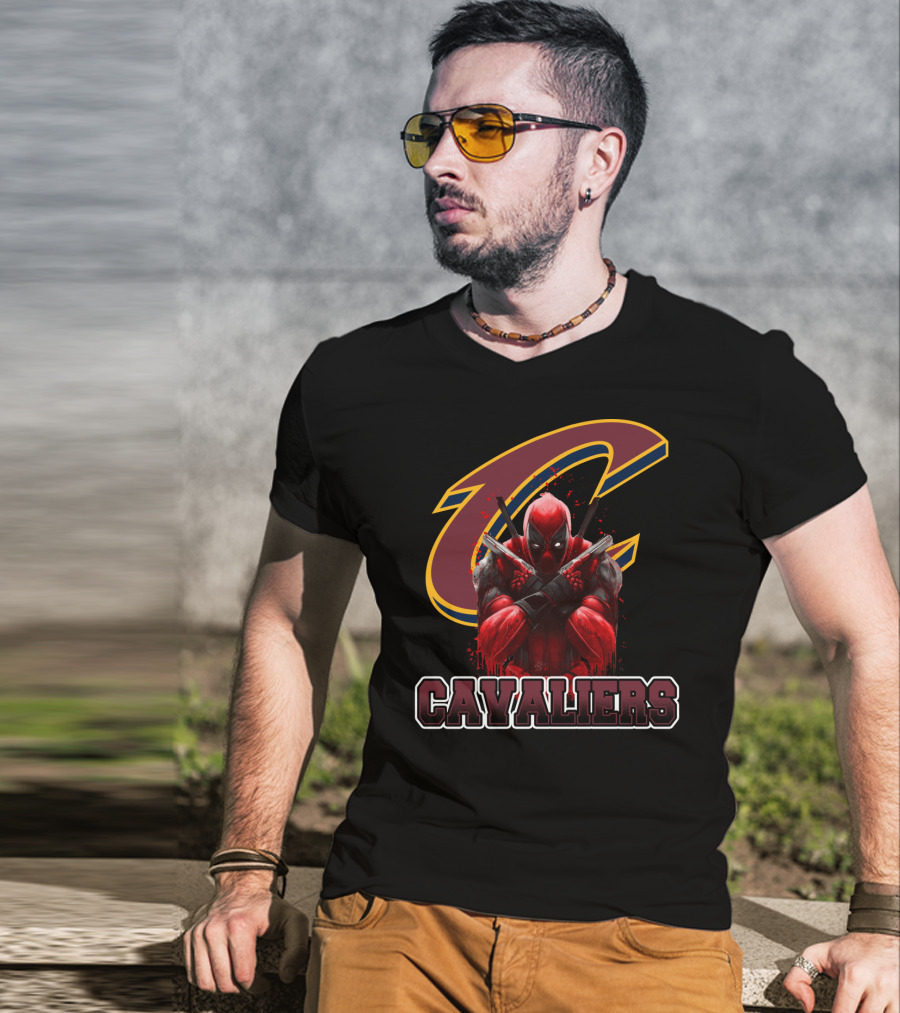Cleveland Cavaliers Deadpool Crossover Fans T-Shirt