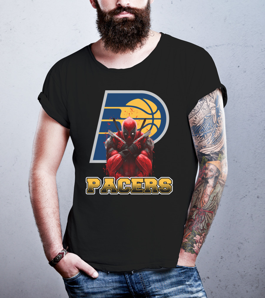 Indiana Pacers Deadpool Crossover For Fans T-Shirt