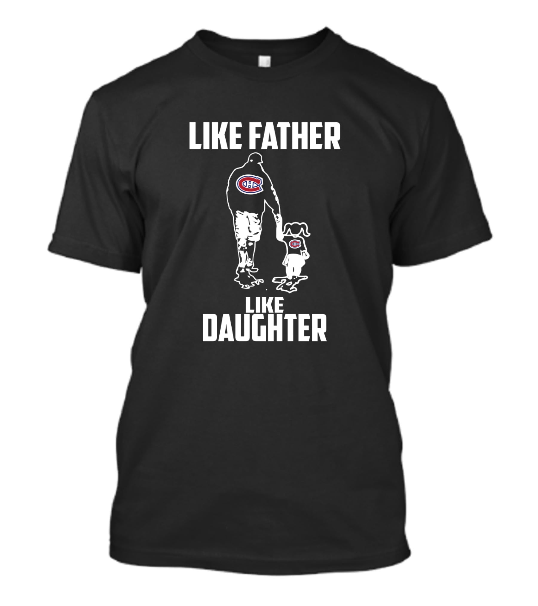 Montreal Canadiens Like Father Like Daughter Bond With Iconic Hockey T-Shirt