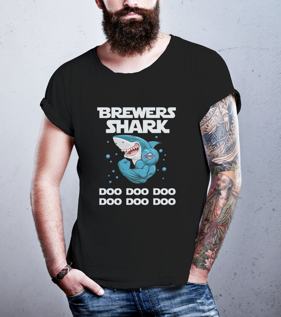 Brewers Shark Doo Doo Doo Doo Doo Doo T-Shirt