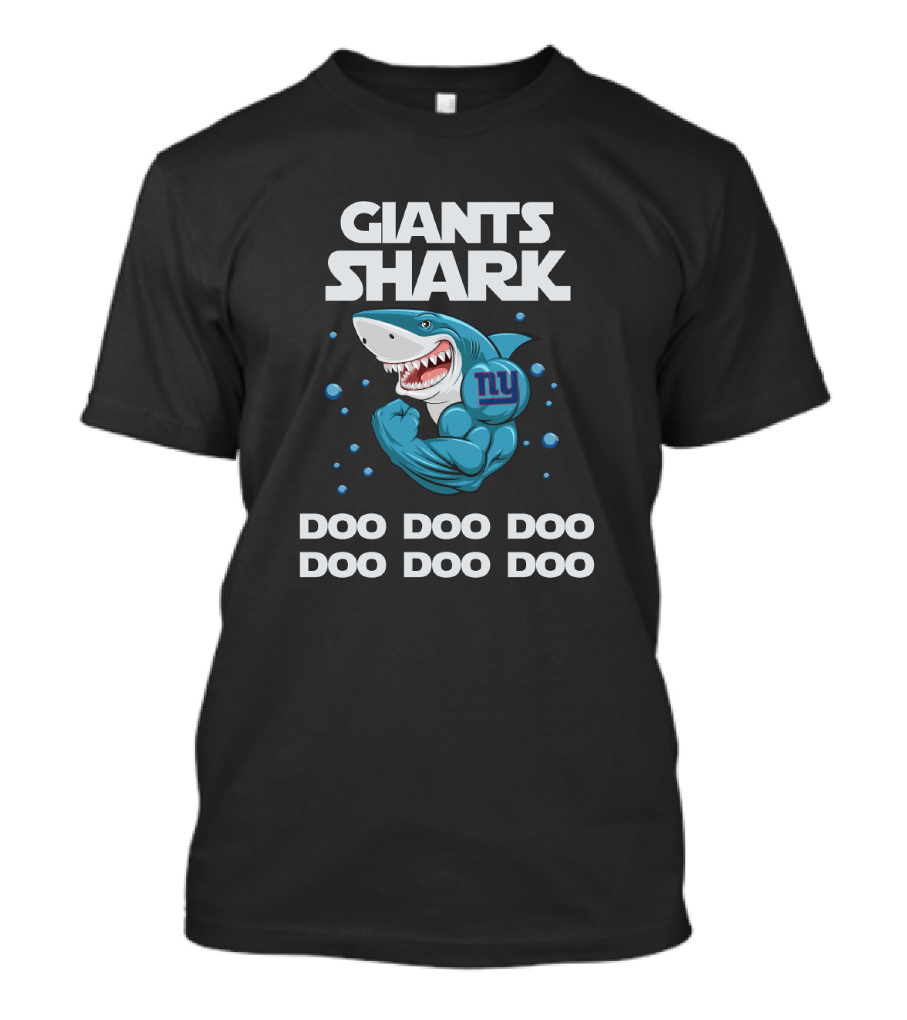 Giants Shark Doo Doo Doo Doo Doo Doo Nfl Ny Giants T-Shirt