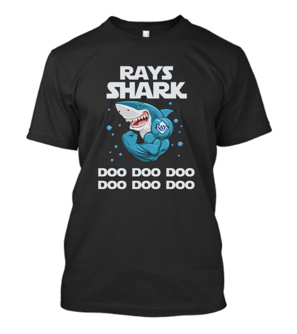 Rays Shark Doo Doo Doo Doo Doo Doo Tampa Bay Mlb T-Shirt