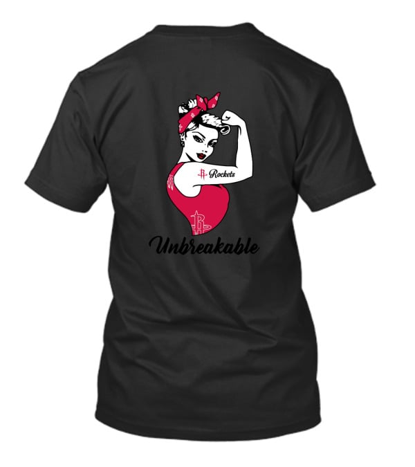 Houston Rockets Unbreakable Strong Girl T-Shirt