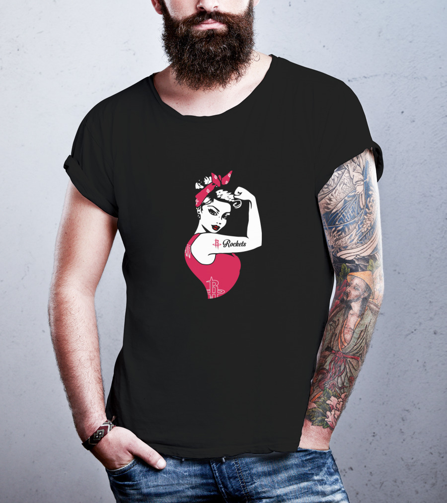 Houston Rockets Unbreakable Strong Girl T-Shirt