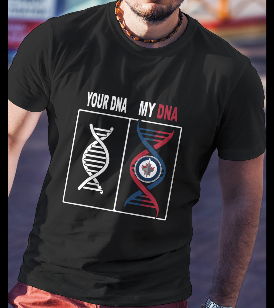 Winnipeg Jets DNA Logo T-Shirt