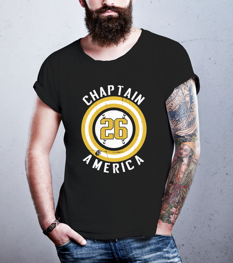 Chaplain America 26 Oakland Athletics Fans Baseball-Themed T-Shirt