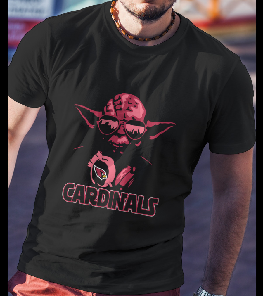 Yoda Star Wars Cardinals Fans T-Shirt