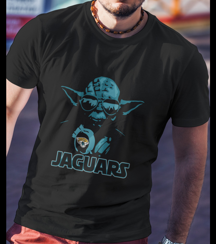 Yoda Star Wars Jacksonville Jaguars Fans Jaguars T-Shirt