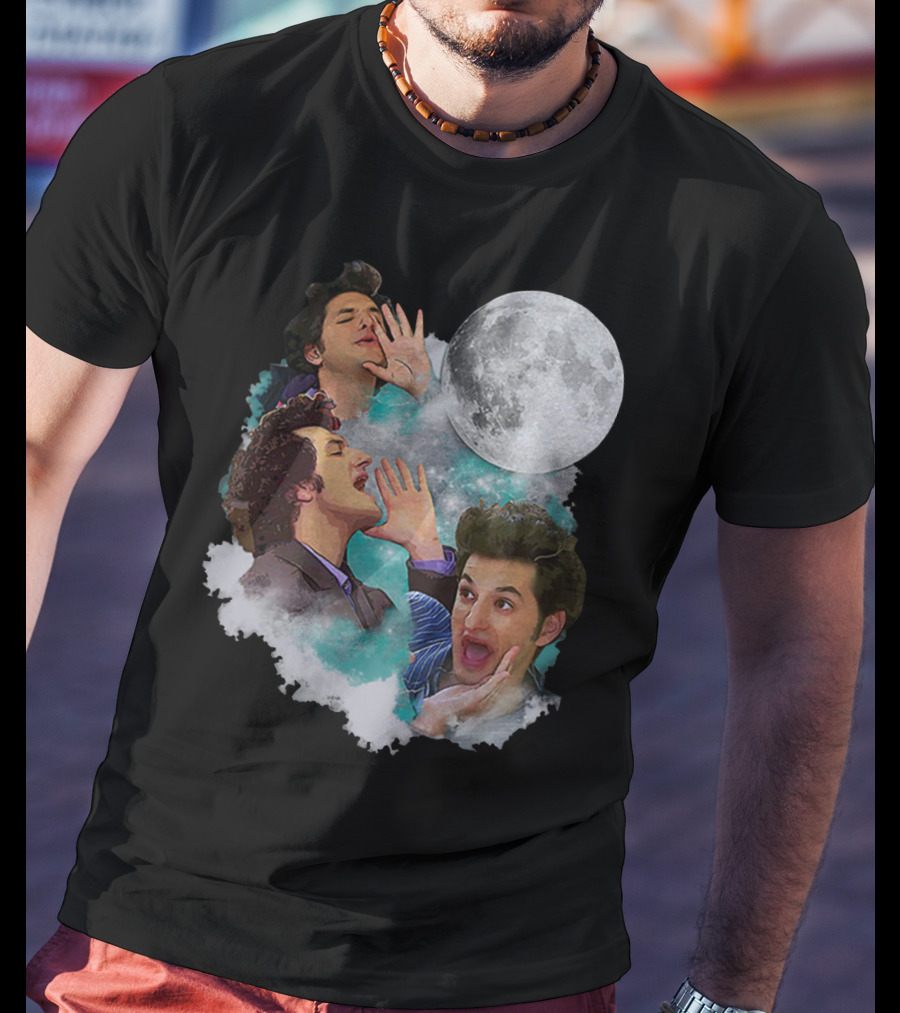 The Wooooorst Jean Ralphio Three Moon Scene Mashup T-Shirt