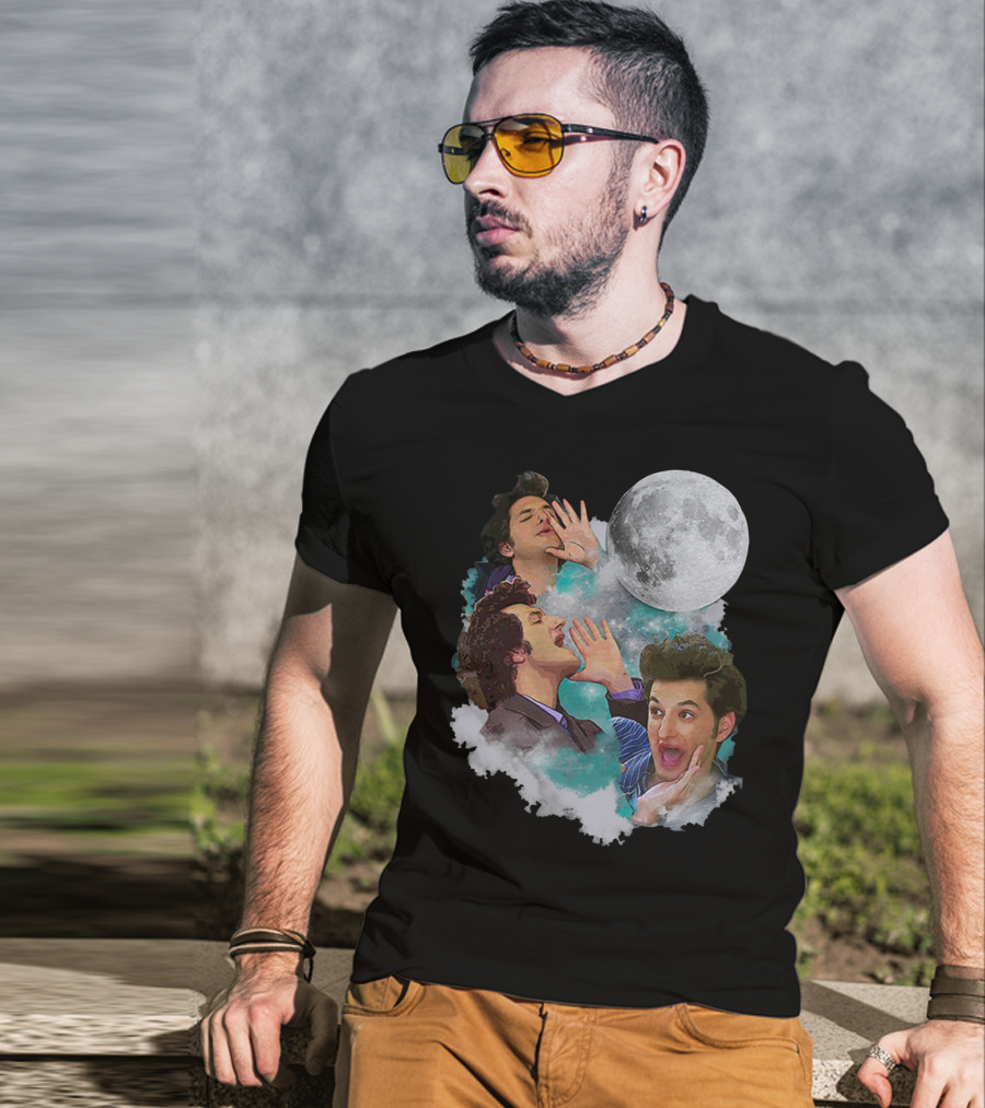The Wooooorst Jean Ralphio Three Moon Scene Mashup T-Shirt