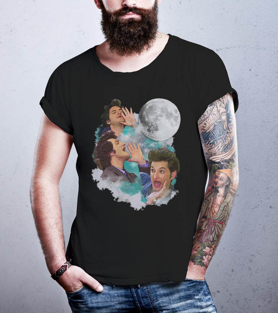 The Wooooorst Jean Ralphio Three Moon Scene Mashup T-Shirt